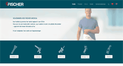 Desktop Screenshot of fischermedical.dk