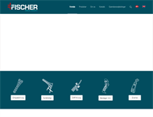 Tablet Screenshot of fischermedical.dk